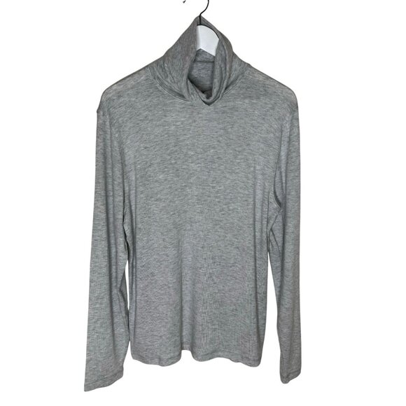 Abercrombie x HFR x Nicole Benefield Men's Gray Merino Wool Knit Turtleneck - Picture 1 of 5